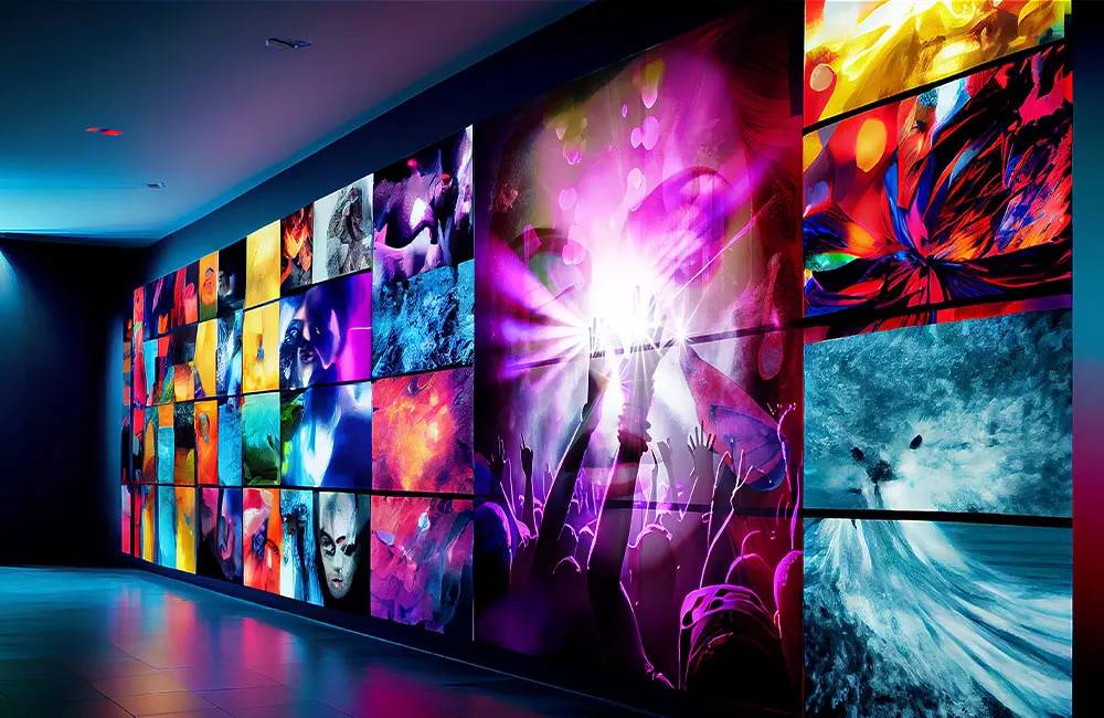 Long Term Corporate Video Wall Rental Services